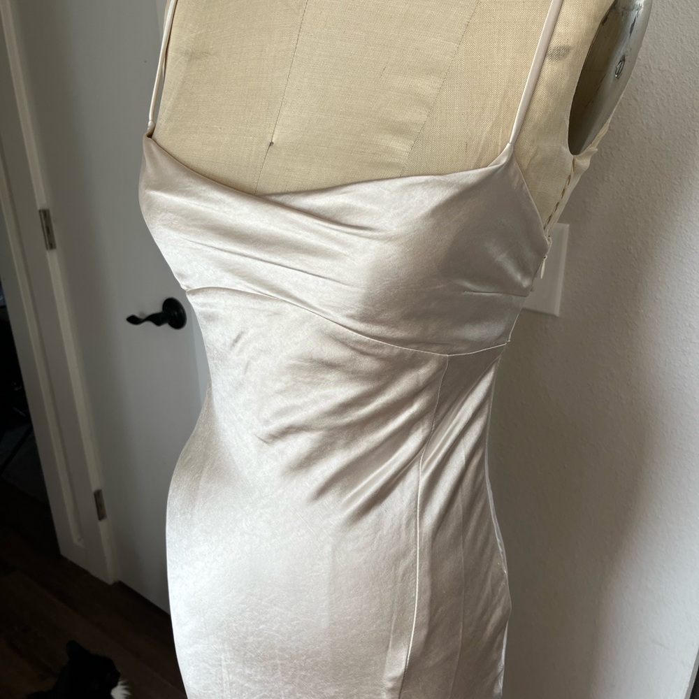 Petal & Pup Cream Slip Dress